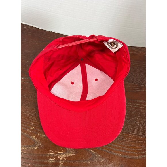 Vintage Montreal Canadiens NHL Licensed Red Snapback Hat M3 - Picture 3 of 4
